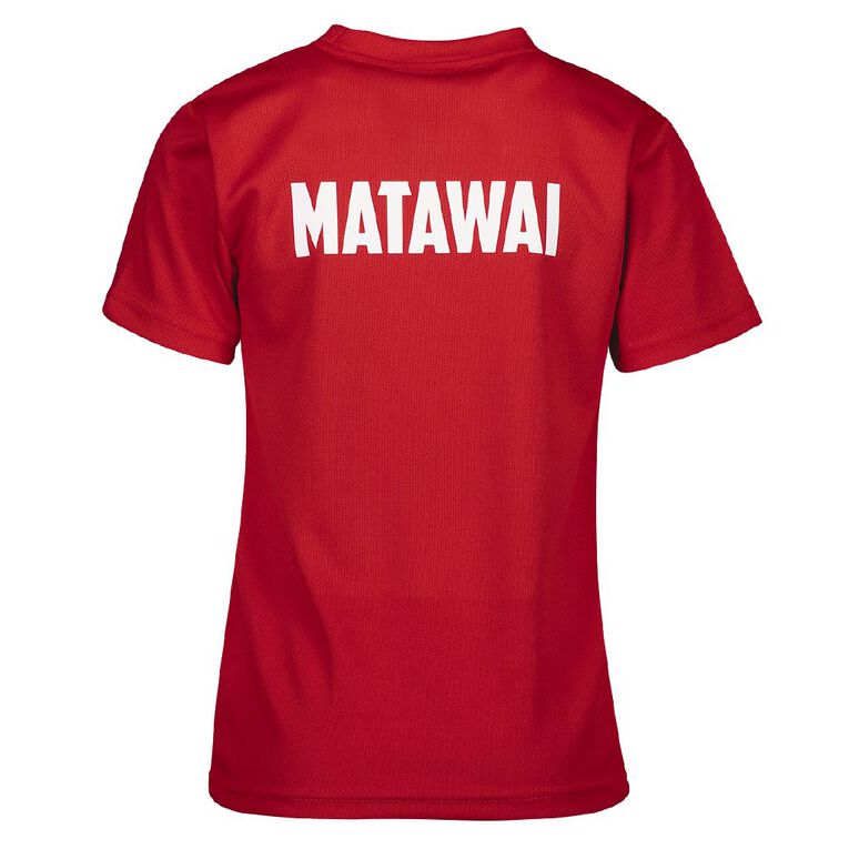 Schooltex Coromandel Area School Matawai House Tee with Transfer, Red Mid, hi-res