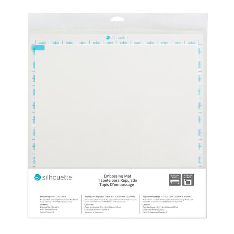 Silhouette Embossing Mat 12 x 12 inch, , hi-res