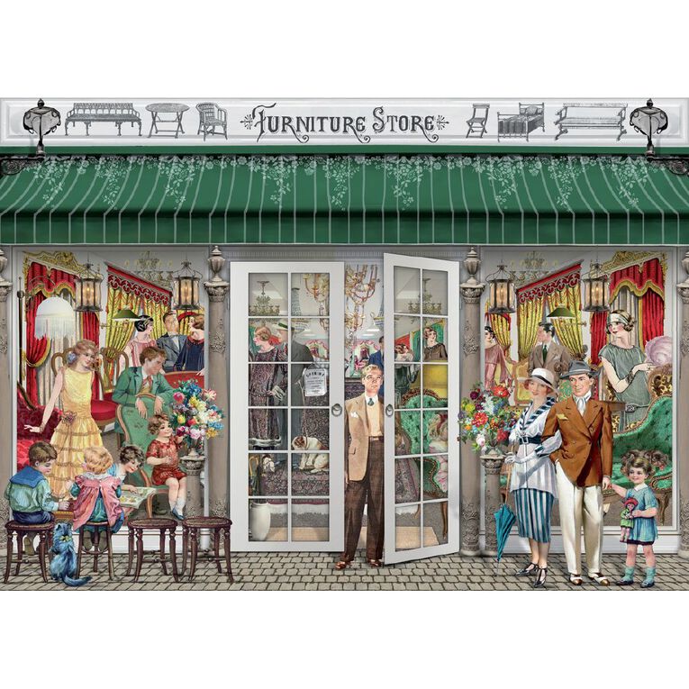 Victorian Day Out 1000 Piece Jigsaw Puzzle Assorted, , hi-res