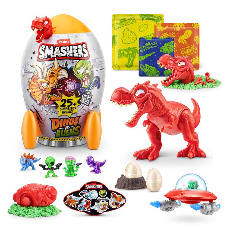 Zuru Smashers Dinos Vs Aliens Series 1, , hi-res