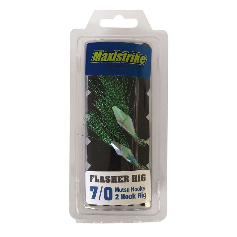 Maxistrike Flasher Rig - Mutsu Hooks 7/0, , hi-res