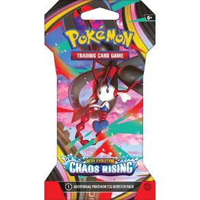 Pokemon Chaos Rising Sleeved Booster LIMIT 10 PER CUSTOMER Assorted
