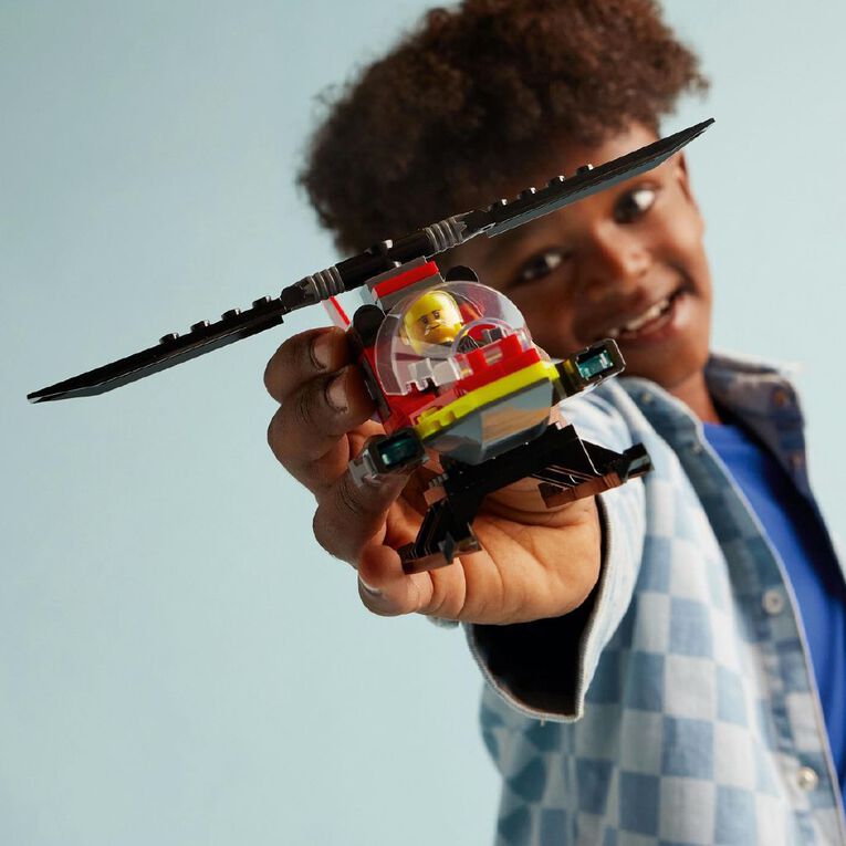 LEGO CITY Fire Rescue Helicopter 60411, , hi-res