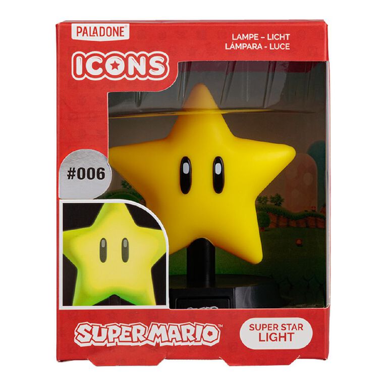 Paladone Nintendo Super Star Icon Light, , hi-res