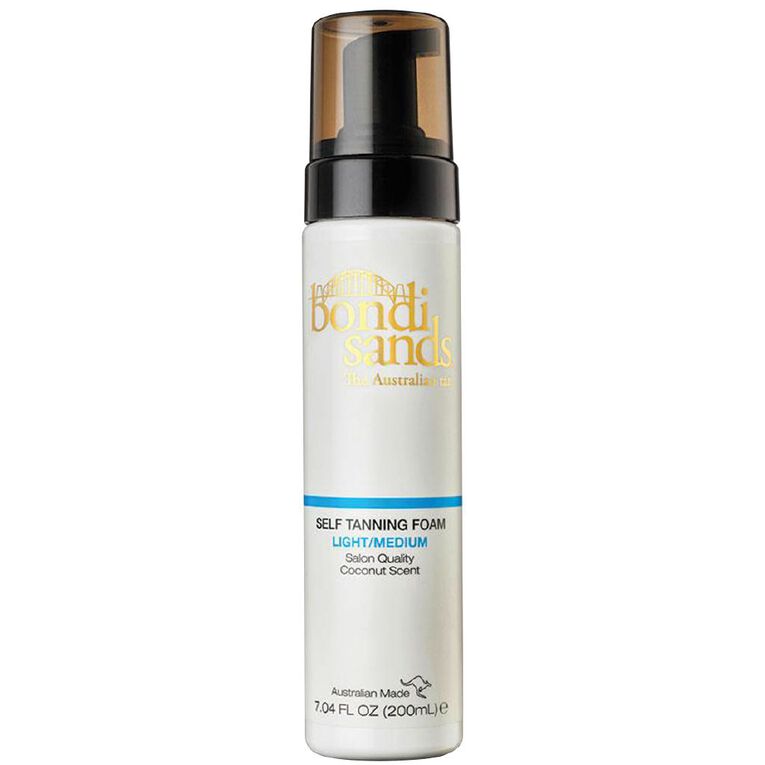 Bondi Sands Self Tanning Foam Light/Medium 200ml, , hi-res
