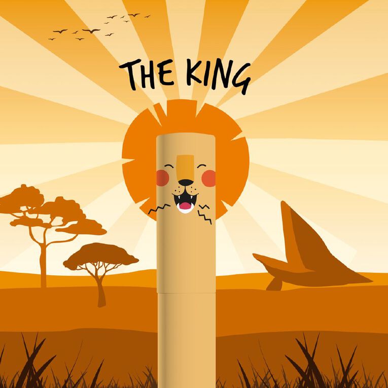 Legami Erasable Pen Lion Orange Ink, , hi-res