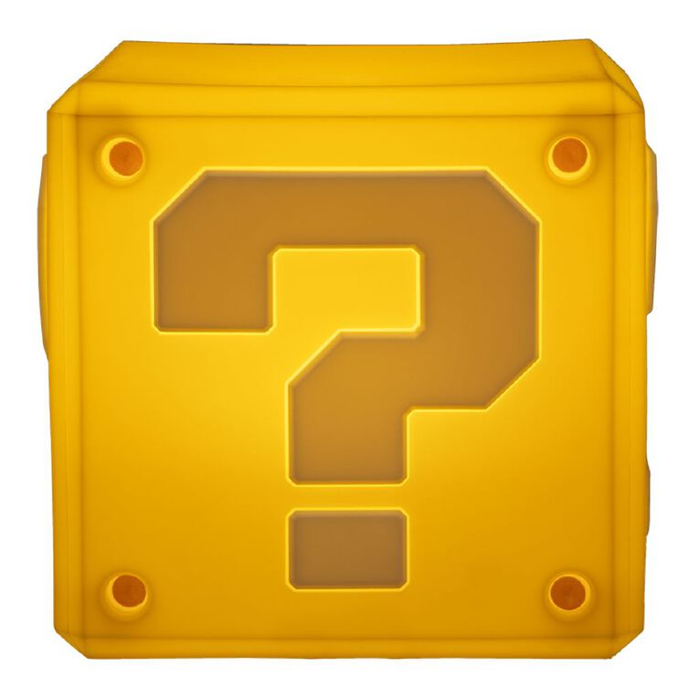 Paladone Super Mario Question Block SquishyGlo Light, , hi-res