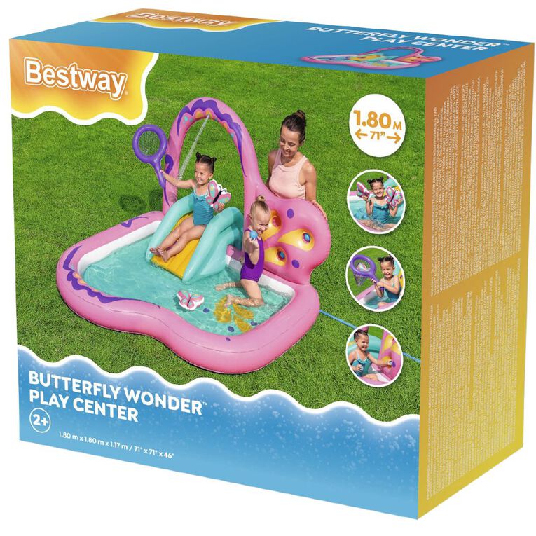 Bestway Butterfly Wonder Play Center 1.8m, , hi-res