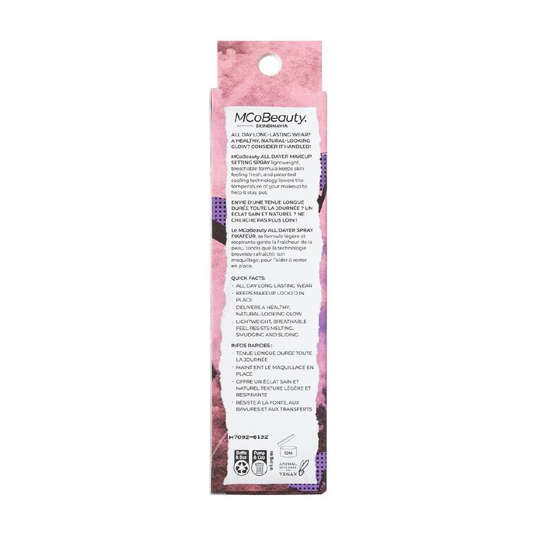 MCoBeauty All Dayer Long Lasting Makeup Setting Spray, , hi-res
