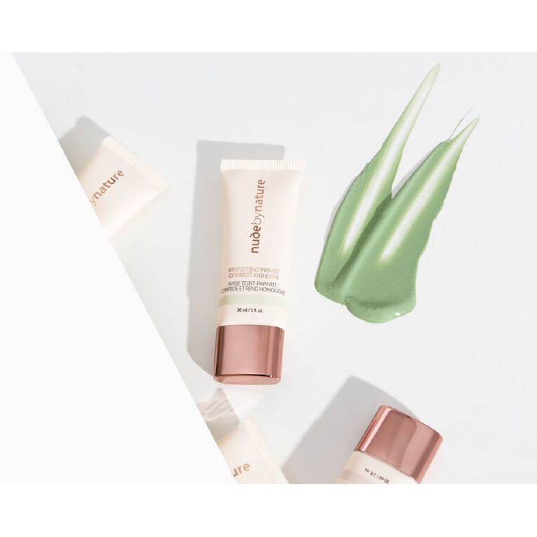 Nude By Nature Perfecting Primer Correct And Even 30ml, , hi-res
