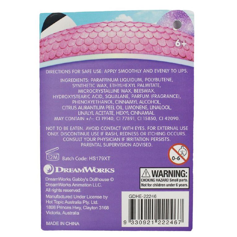 Gabby's Dollhouse Lip Balm in Bag Set, , hi-res