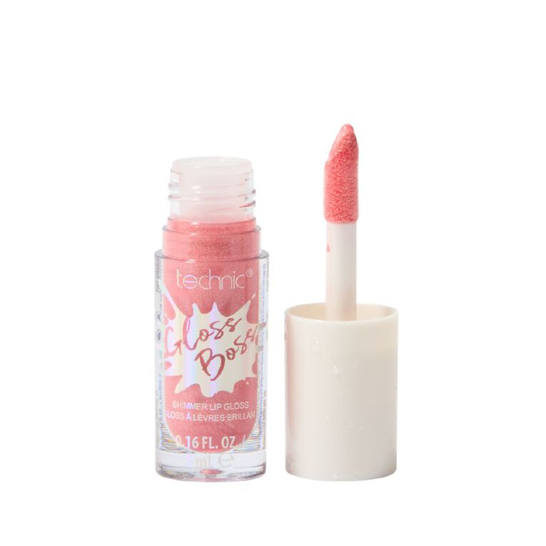 Technic Gloss Boss Shimmer Lipgloss - Pink Sparkle, , hi-res