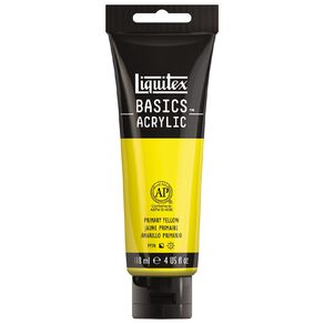 Liquitex Basics Acrylic 118ml Primary Yellow