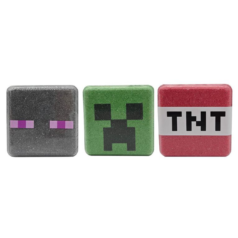 Minecraft Bath Fizzer Trio, , hi-res