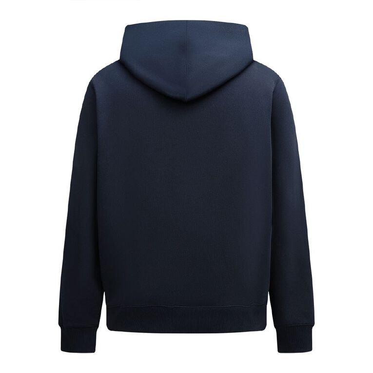 H&H Men's Heavyweight Hoodie Sweatshirt, Navy, hi-res