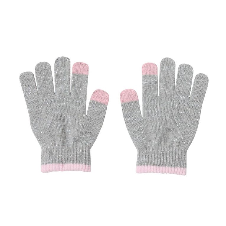 Young Original Kids' 3 Pack Gloves, Pink Light, hi-res