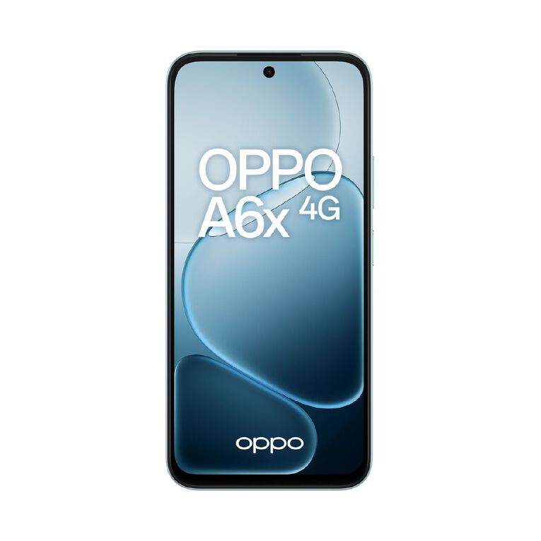 OPPO A6x 4G 4GB + 128GB with Spark $28 Value Pack Sim Bundle Ice Blue, , hi-res