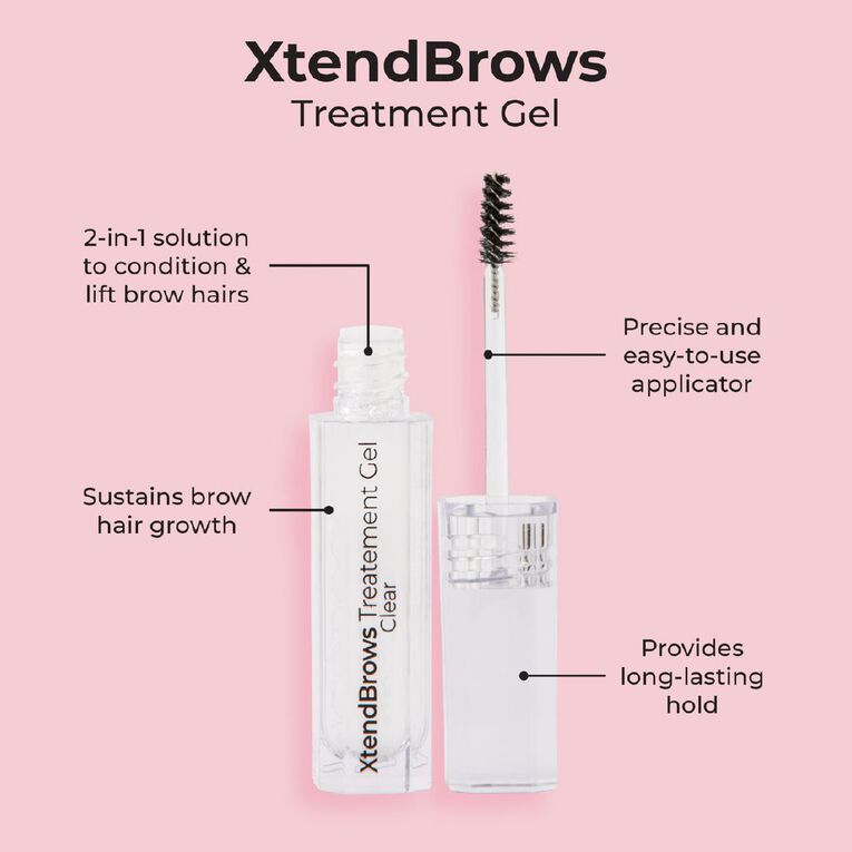 MCoBeauty Xtendbrows Treatment Gel Clear, , hi-res