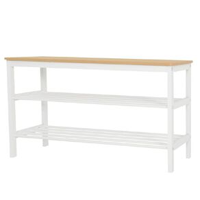 Living & Co Ava Bench Shoe Rack 3 Tier