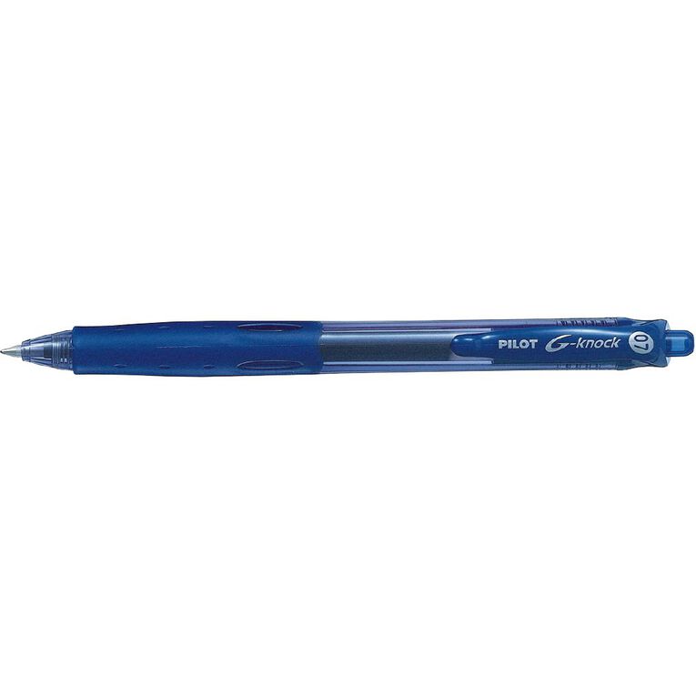 Pilot-BeGreen G-Knock Fine 0.7mm Gel Pen Blue, , hi-res