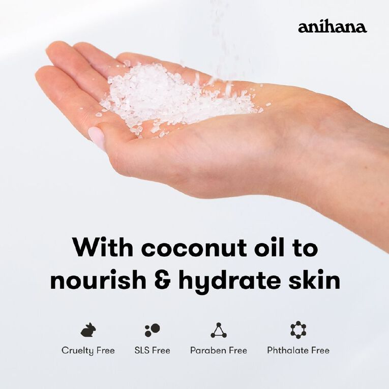 Anihana Muscle Soak Bath Salts Peppermint And Lime 80g, , hi-res