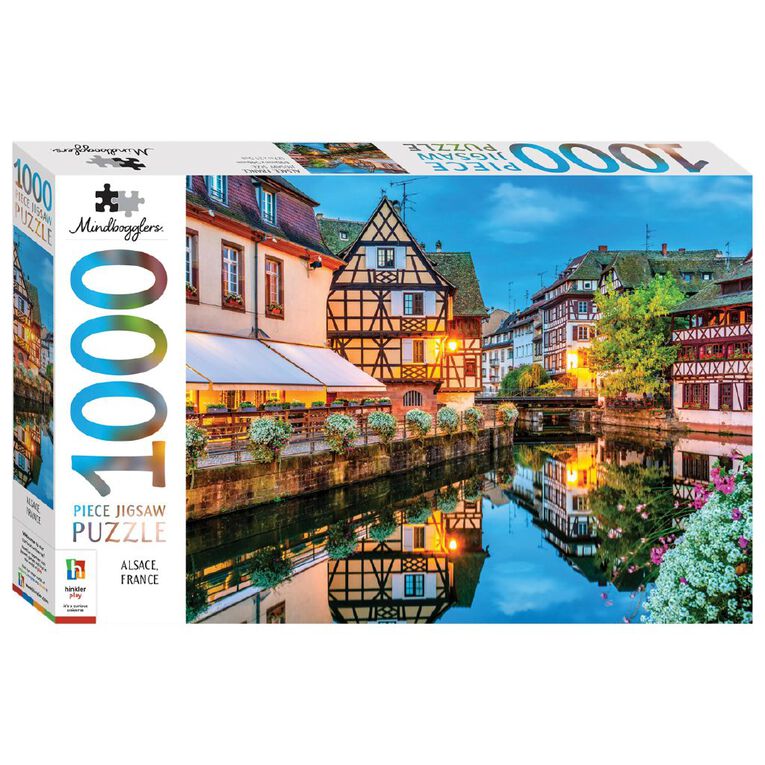 Mindbogglers Alsace France 1000 Piece Puzzle, , hi-res