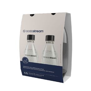 Sodastream Dishwasher Safe Twin Pack Fuse Bottle 500ml