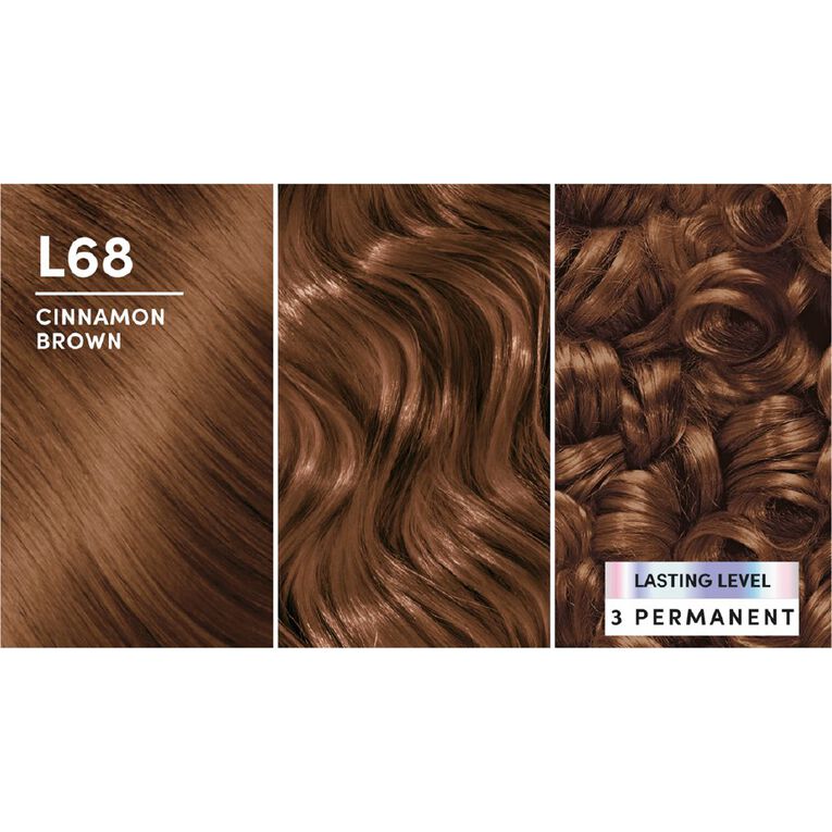 Schwarzkopf Brilliance Luminance L68 Cinnamon Brown Brown, , hi-res