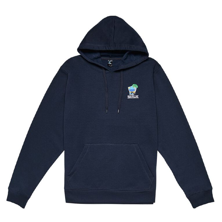 Schooltex Mercury Bay Area School Hoodie with Embroidery, Navy, hi-res
