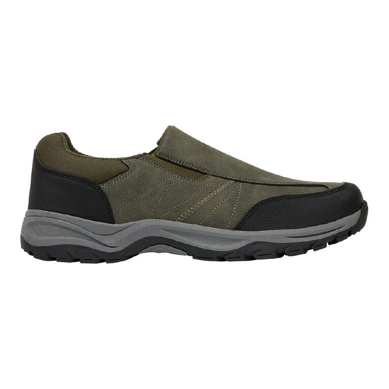 H&H Men's Wallace Slip On Sneakers, Khaki, hi-res