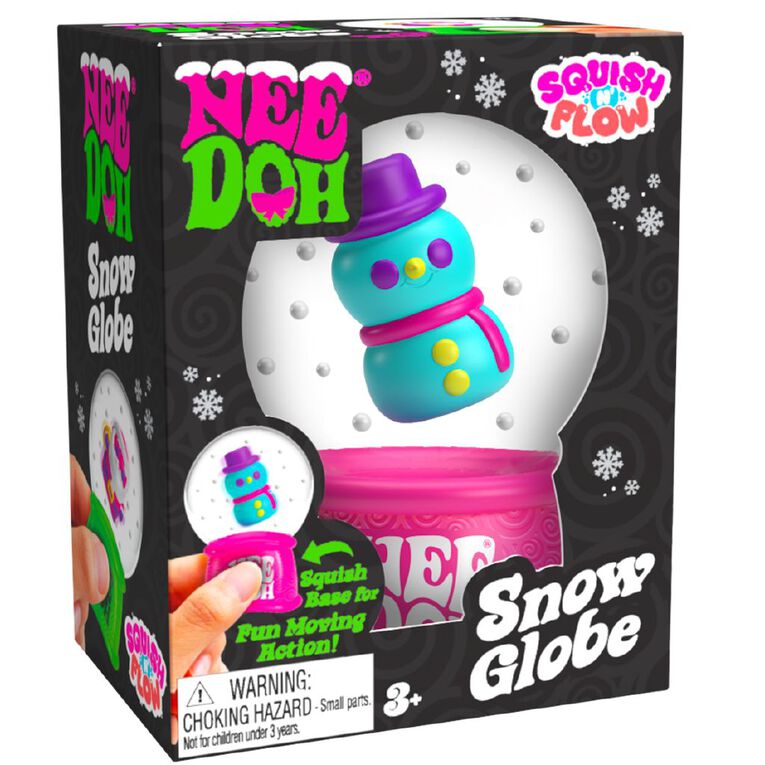 Nee Doh Squish N Flow Snow Globe Assorted, , hi-res