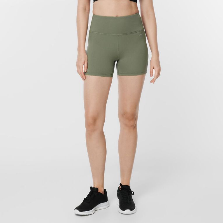 Active Intent Women's Bike Shorts, Grey Mid, hi-res