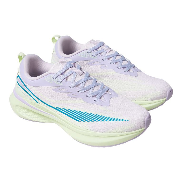 Active Intent Women's Demi Trainers, Purple/Green, hi-res