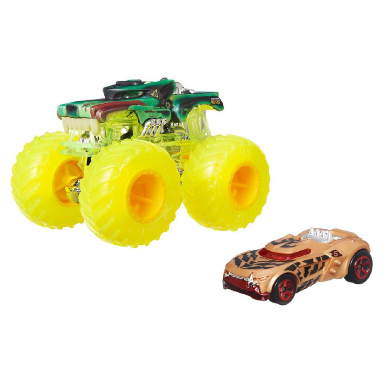 Hot Wheels Monster Truck 1:64 Scale Plus Promo Car, , hi-res