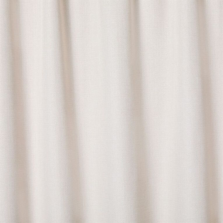 Living & Co Oslo Voile Natural 80-160cm Wide/213cm Drop, , hi-res