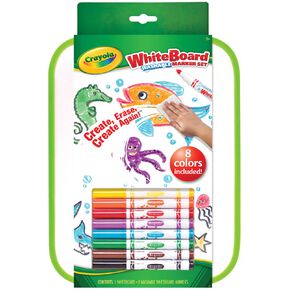 Crayola Dry Erase Board + 8 Washable Markers