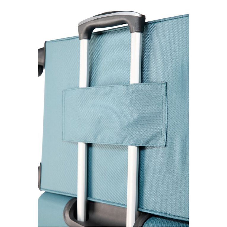 Wander Premium Soft Checked Suitcase 4 Wheel 55cm, , hi-res