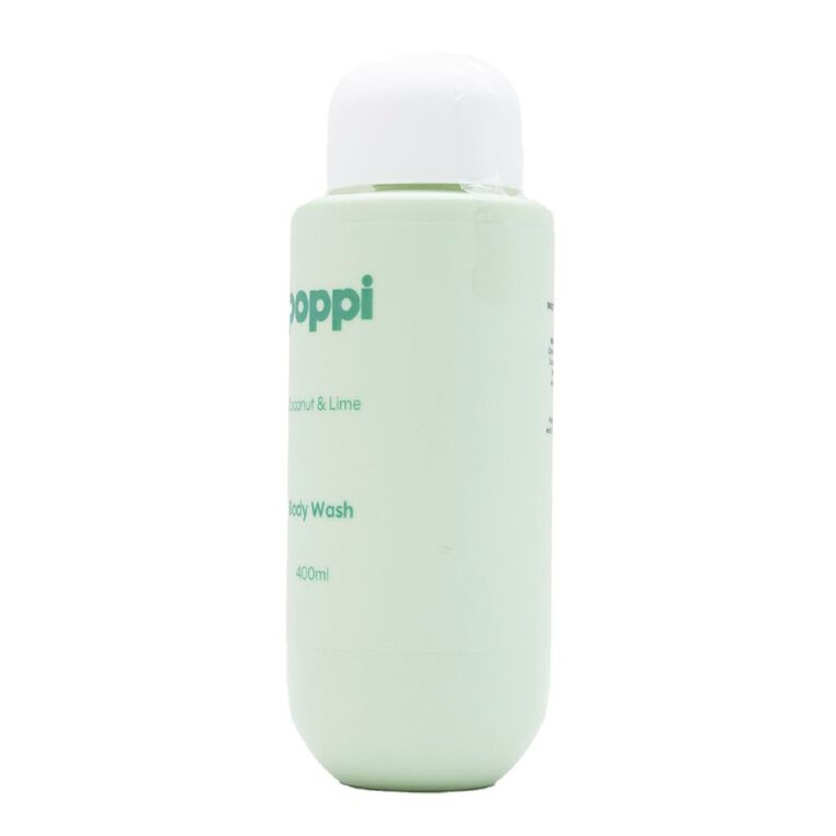 Poppi Body Wash Coconut And Lime 400ml, , hi-res