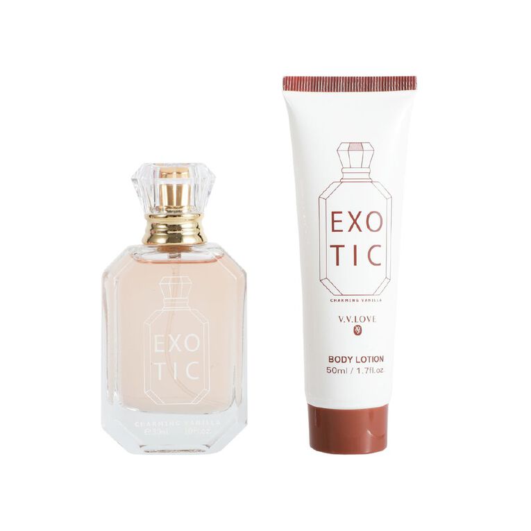 VV Love Exotic EDP Charming Vanilla 30ml & Body Lotion 50ml, , hi-res