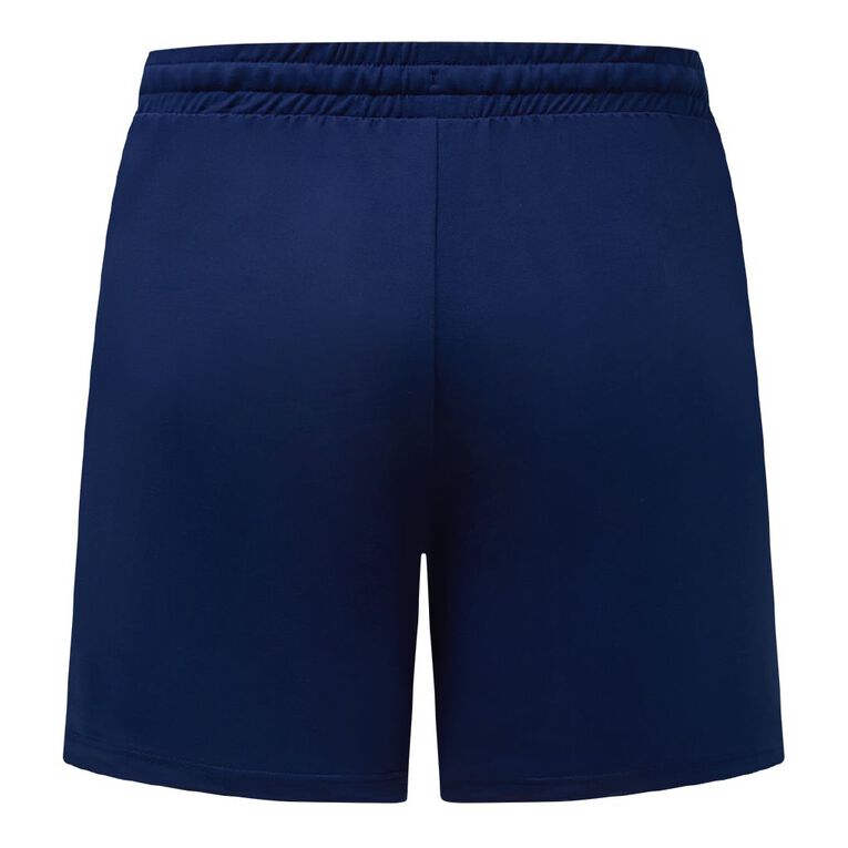 H&H Men's Comfy Pyjama Shorts, Blue Dark, hi-res