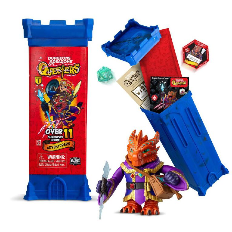 Dungeons & Dragons Questers 3.75 Inch Adventure Character Assorted, , hi-res