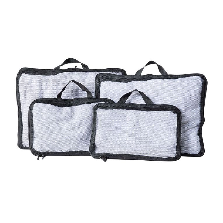 Living & Co Compression Packing Cubes 4 Pack, , hi-res