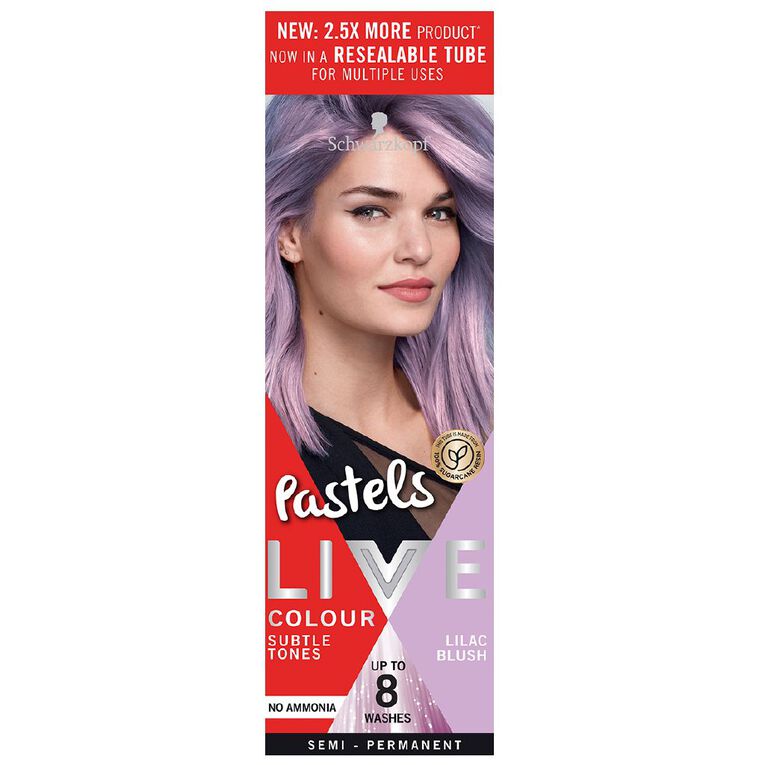 Schwarzkopf Pastels LIVE Colour Lilac Blush 75ml, , hi-res