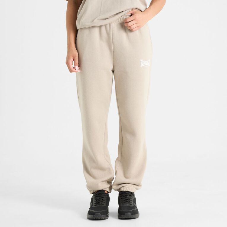 Lonsdale Unisex Trackpants, Taupe, hi-res
