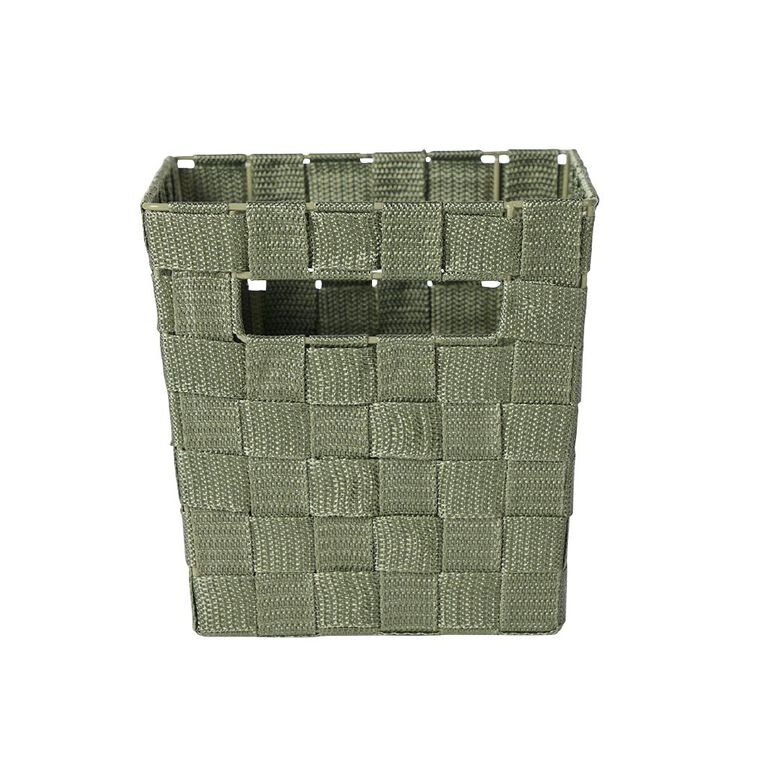 Living & Co Woven Basket Green Small, , hi-res