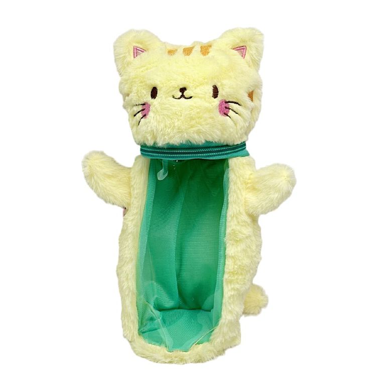 Uniti Kids Playful Simplicity Fluffy Cat Pencil Case, , hi-res