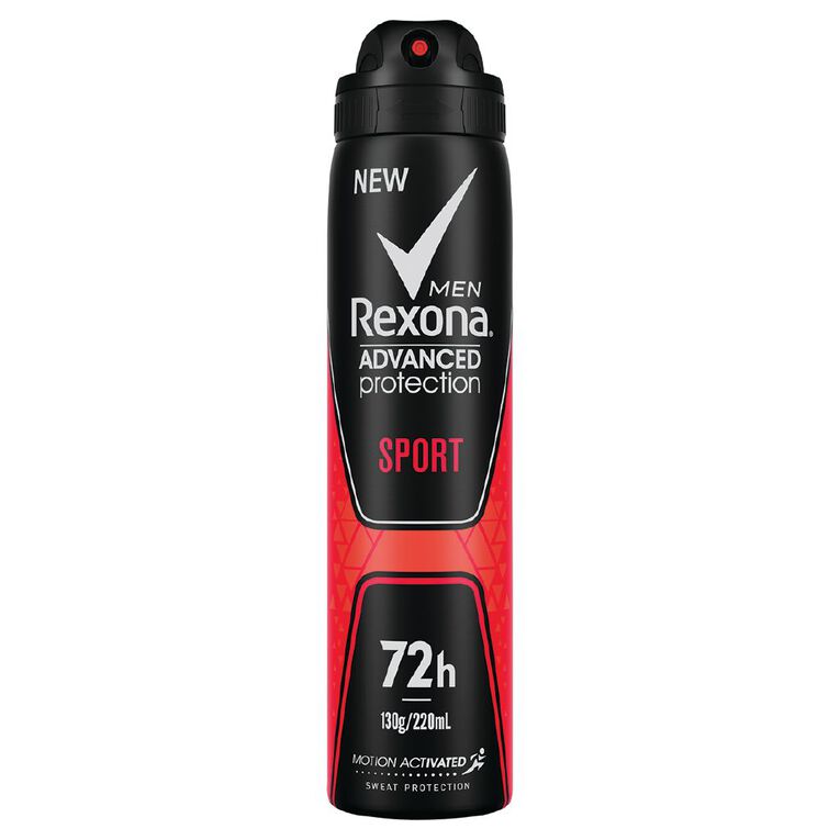 Rexona Men Antiperspirant Advanced Protection Deodorant Sport 220ml, , hi-res