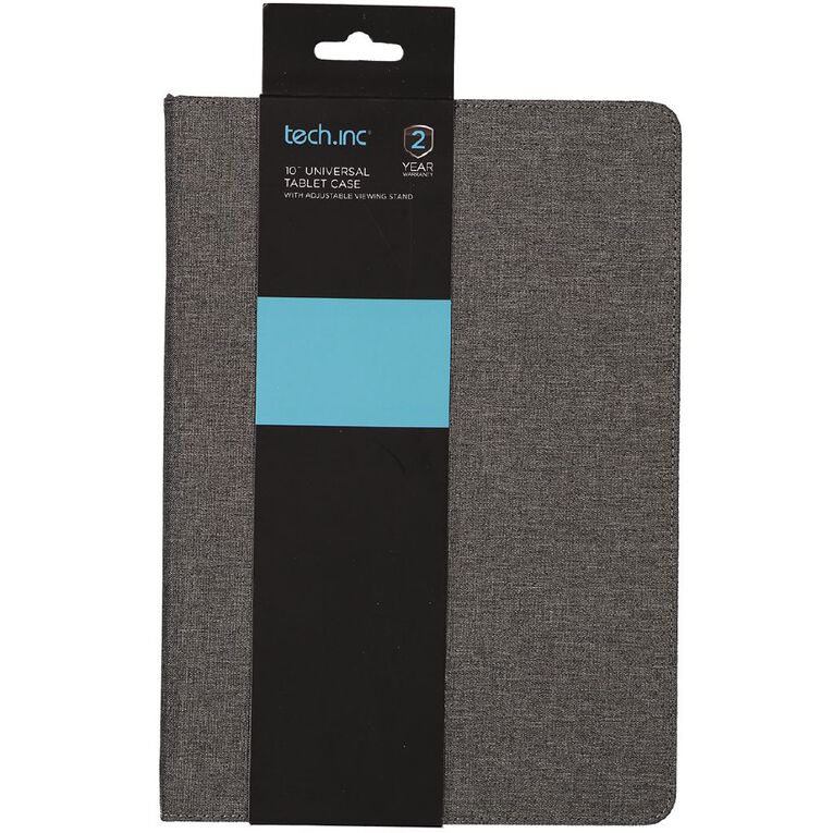 Tech.Inc 10 inch Tablet Case Grey Mid, , hi-res