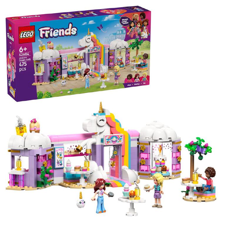 LEGO Friends Unicorn Dream Cafe 42684, , hi-res