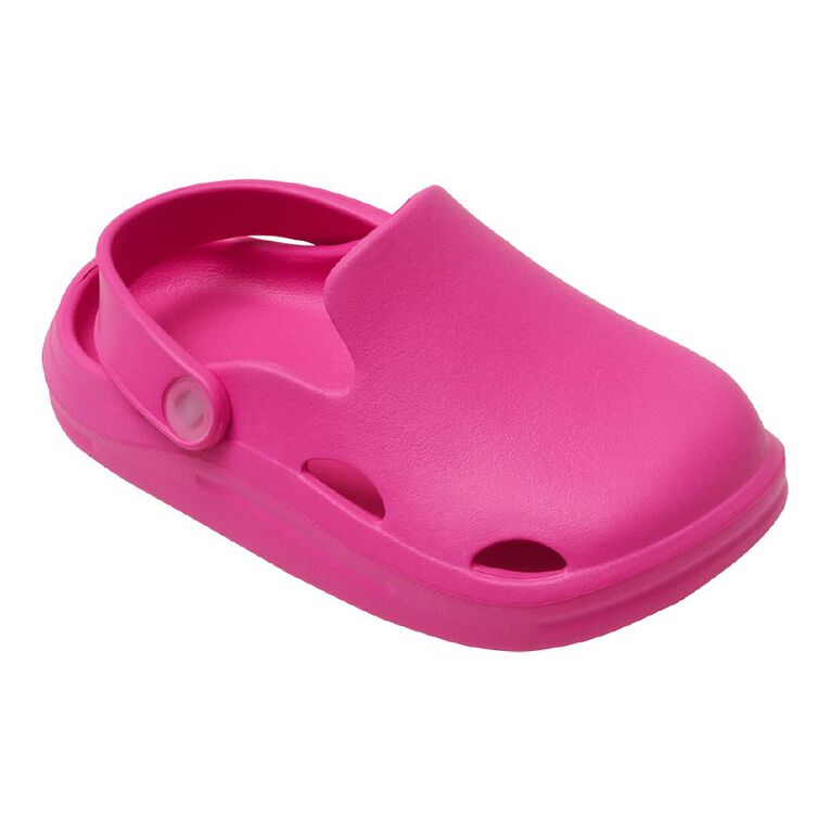 Young Original Junior Kids' New Frog Shoes, Pink, hi-res